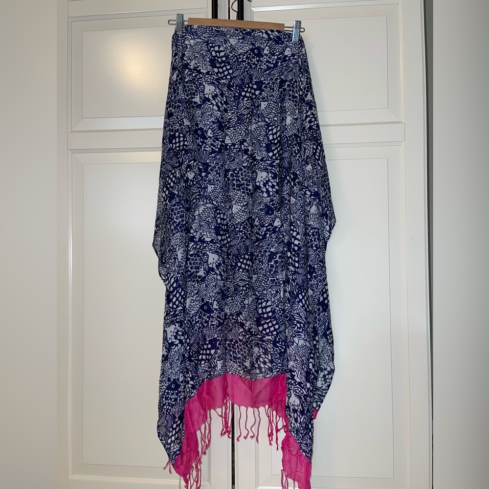 Brand New Ultramarine Lily Pulitzer for Target Scarf